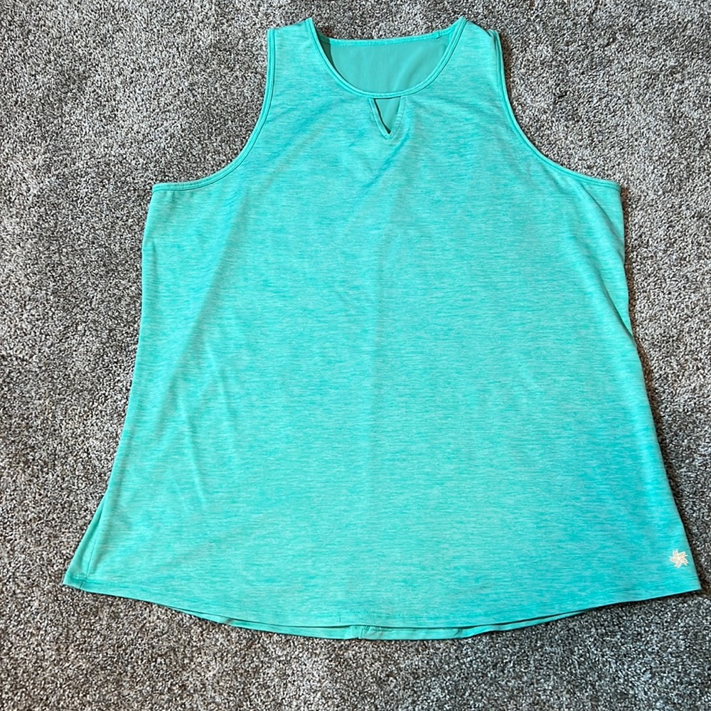 TEK GEAR Tank Top, Size XL, mint green - Picture 3 of 8